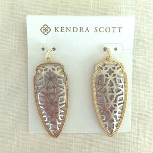 Silver and Gold Kendra Scott earrings!!